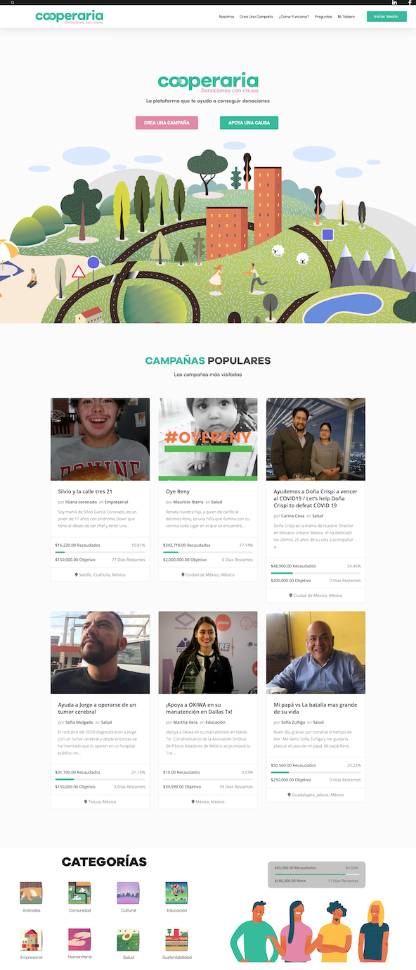 a screenshot of a website