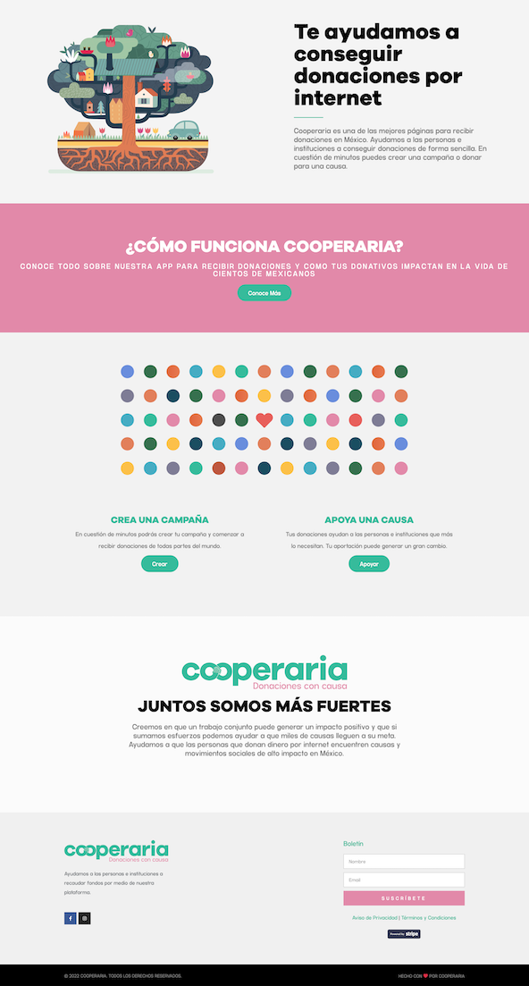 a screenshot of a website wordpress
